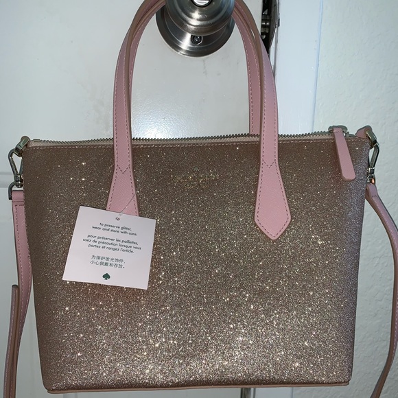 NWT Kate Spade Joeley Small Satchel Crossbody Gold - Picture 7 of 8